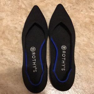 Rothys pointed toe flat shoes
